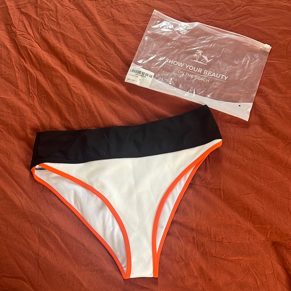 NWT Popvil XL High-waisted Swimsuit Bottoms